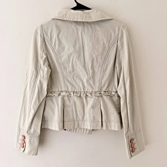 Idra Anthropologie Cropped Jacket Womens Size 4 - Picture 2 of 8